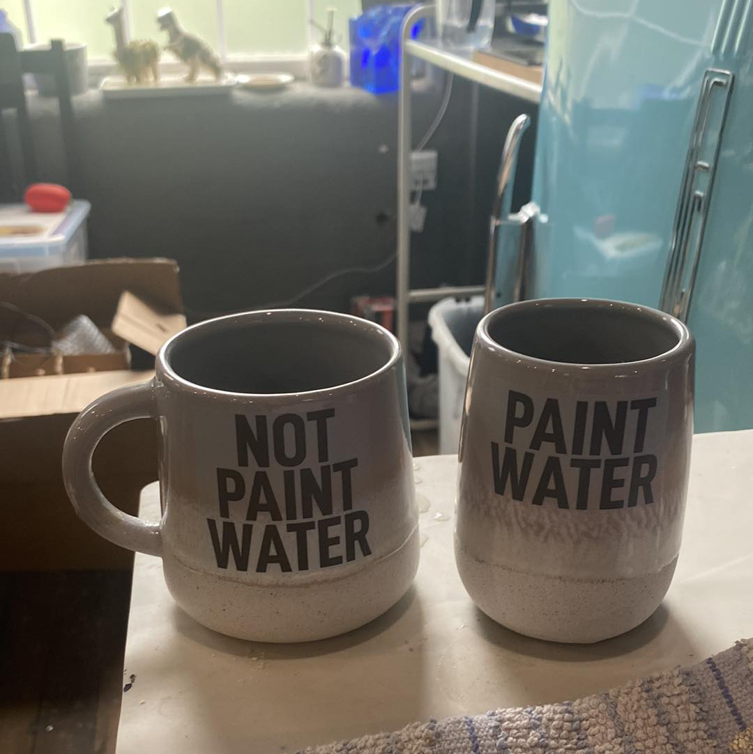 Paint Water / Not Paint Water Set - CHARLOTTE CLARK LTD